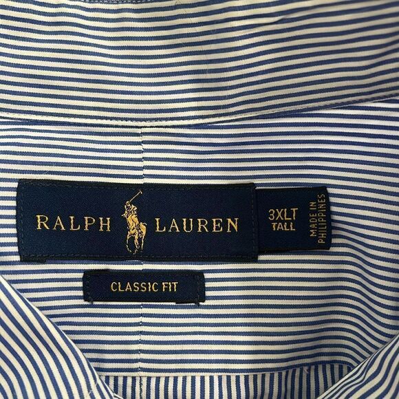 Ralph Lauren long sleeve button down shirt size 3XLT - Picture 5 of 5